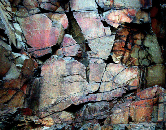 Intricate Rock Wall Detail #1 Interstate Park – Taylors Falls, MN