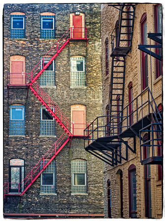 Lowertown Fire Escapes