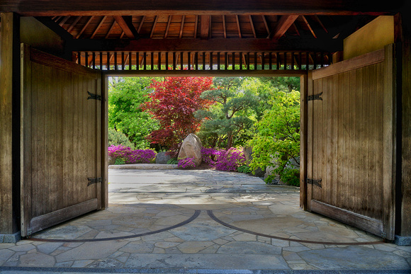 Anderson Japanese Gardens Main Gate