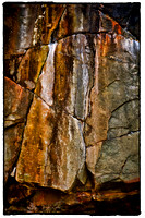 Interstate State Park Rock Wall Abstract