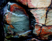 Colorful Rock Detail - Interstate Park, MN