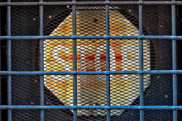 Imprisoned Stop Sign