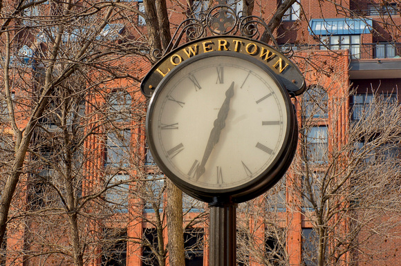 Mears Park Clock - West face