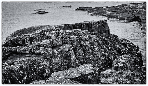 Artist Point Shoreline Rocks