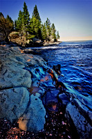 Lake Superior Shoreline Boulder 5201