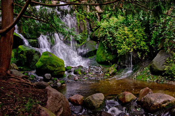 Minnesota Landscape Arboretum Waterfall - 2788
