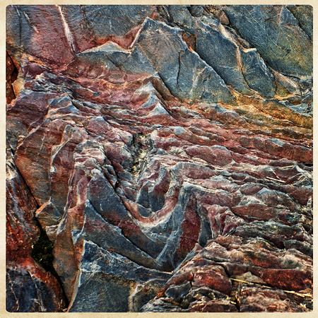Faux Mountain Range Aerial