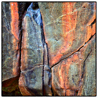 Interstate State Park Rock Wall Pattern