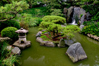 Minnesota Landscape Arboretum Japanese Garden Waterfall - 2721