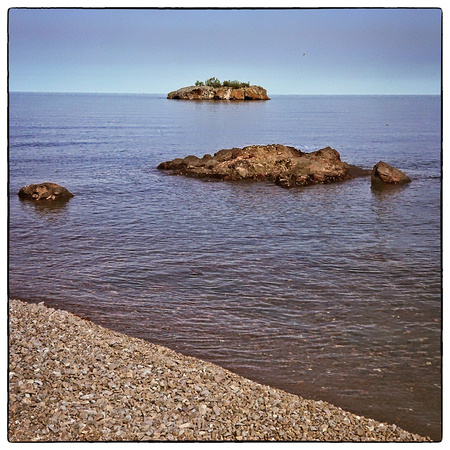 Black Beach Park Outcroppings